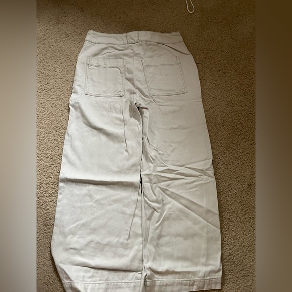 Anthropologie pants cream size 4 - Picture 2 of 2